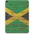 Jamaican Flag Dark Wood Apple iPad Pro Skin